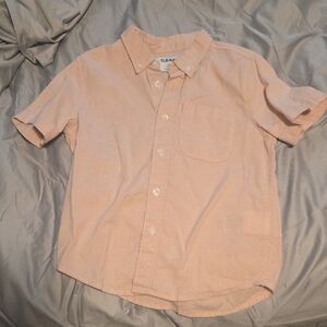 Old Navy Men's Light Pink Casual Shirt